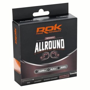 ROK ALLROUND MONOFILAMENT BROWN