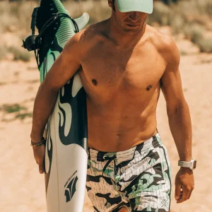 Maillot de bain Bali - Camouflage Gris et Vert