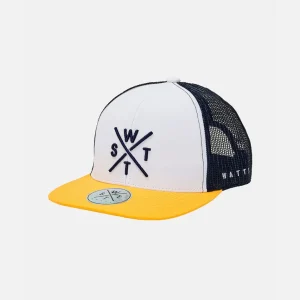 Snapback Cruz - Blanc et Jaune