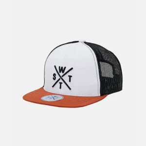 Snapback Cruz - Blanc & Caramel