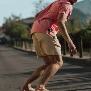 Short en coton Edge - Beige