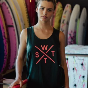 Débardeur Kallora  - Vert Sapin