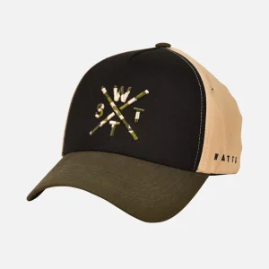 Casquette London - Noir et Kaki