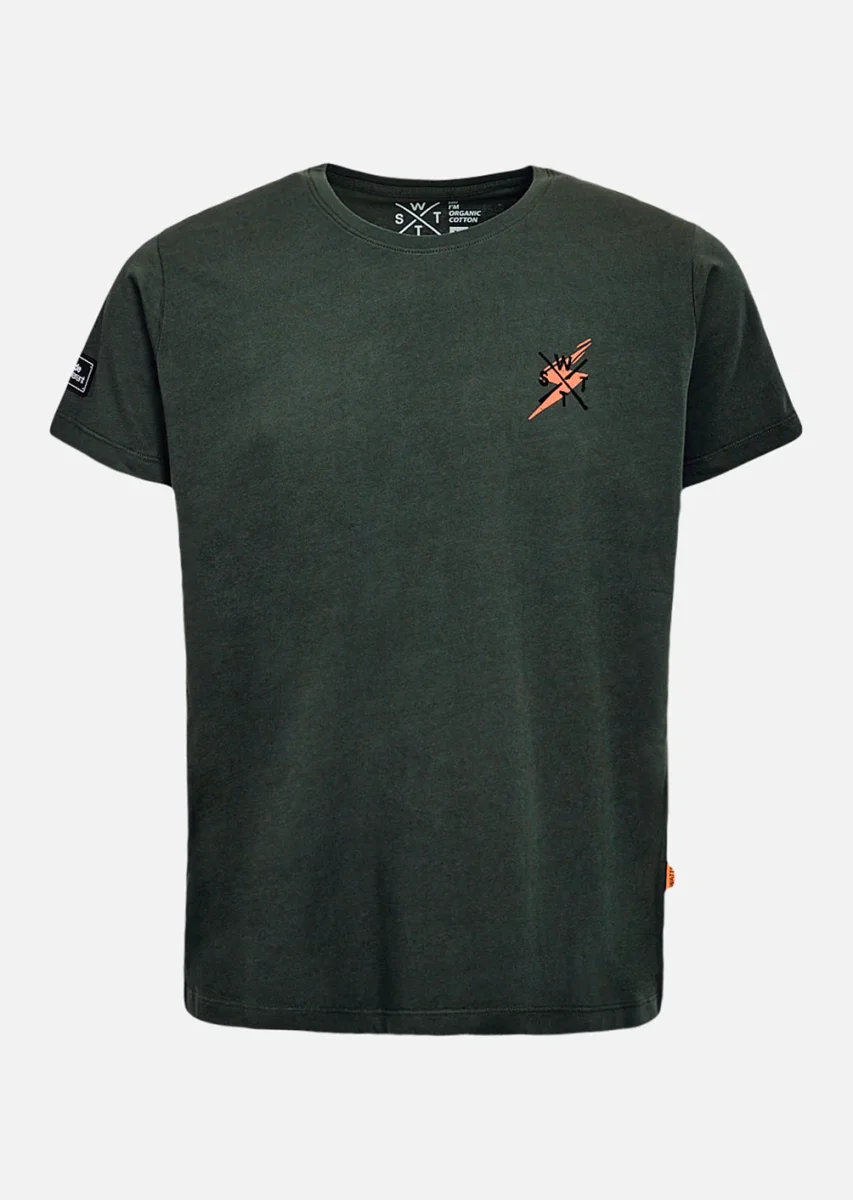 T-shirt Overmint - Vert Sapin – Image 5