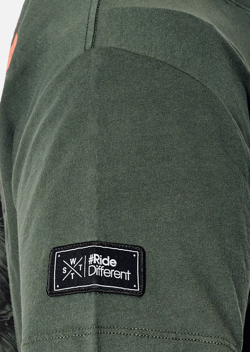 T-shirt Overmint - Vert Sapin – Image 4