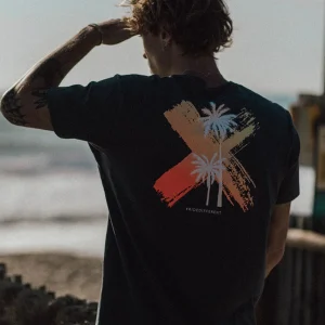 Tee-shirt Palm - Gris Foncé