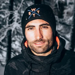 Bonnet Piano - Noir et Bleu