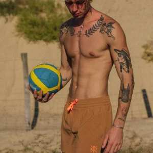 Maillot R-Coolz - Marron Tabac