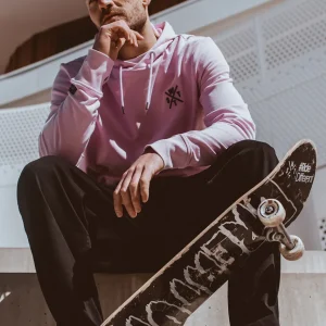 Sweat Hoodie Spray-S - Lilas