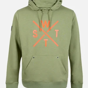 Sweat à capuche Spray Junior - Olive