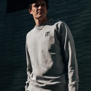 Sweat Switch-S - Gris Carbone Tie and Dye