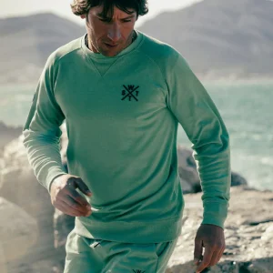 Sweat col rond Switch - Vert Sauge