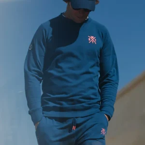 Sweat col rond Switch - Bleu Marine