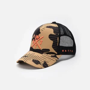 Casquette Tribe - Imprimé Marron et Camouflage