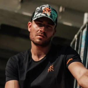 Casquette Tribe - Imprimé Vert Waterpalm