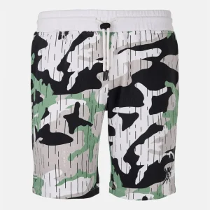 Short Venice junior - Imprimé Vert Sauge