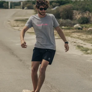 Tee-shirt WATTS02 - Gris Chiné