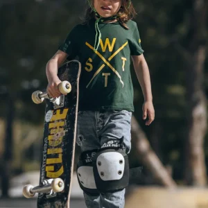 Tee-shirt WATTS06 Junior - Vert Sapin