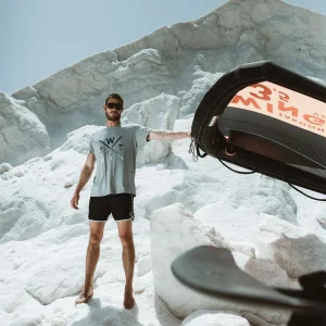 Tee-shirt WATTS03 - Gris Chiné