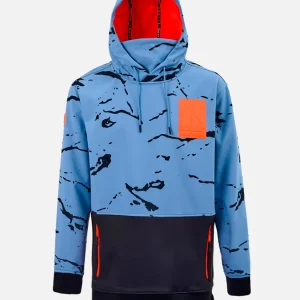 Veste Softshell X-Motion - Camouflage Bleu Gris et Noir