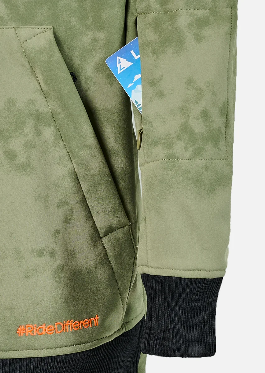 Veste Softshell Orbital - Olive Tie and Dye – Image 8