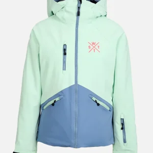 Veste de ski X-Peak junior - Vert Clair