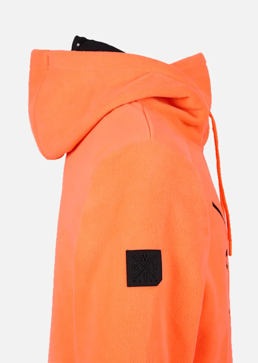 Sweat Polaire X-Track - Orange Fluo – Image 5