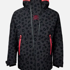 Veste de ski Venom-G -  Imprimé Léopard Noir