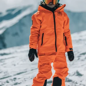 Veste de ski Arrow Junior - Orange Fluo