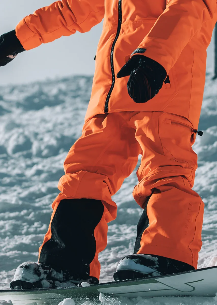 Pantalon de ski Gostt Junior - Orange Fluo – Image 3