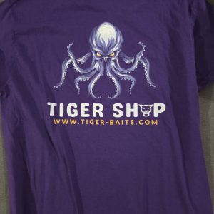 T-shirt « TIGER SHOP » violet