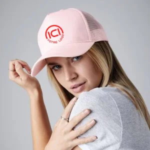 10 Casquettes Trucker Marquage du logo face avant