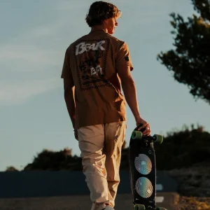 T-shirt Budy - Marron Tabac