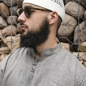 Chechia Luqman Blanc