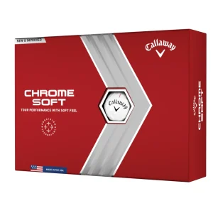 Callaway - Balles Chrome Soft 2022 Blanches