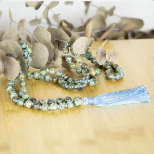 Mala Authenticité Profonde - Turquoise Africaine 8mm