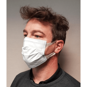 Masque chirurgical à usage unique. Condt min de 50 pièces