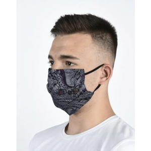 Masque Tissu à quatre couches avec poche a filtre