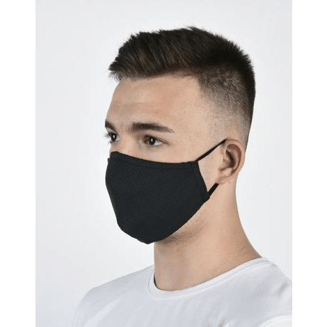 Masque à double couche avec le pont-nez en métal