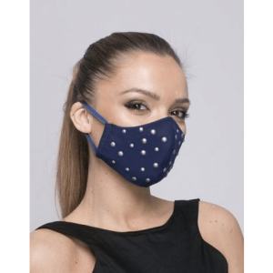 Masque en tulle à trois couches et applications décoratives