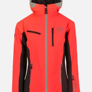 FICTION-7000-DEVANT.jpgv1666602093 Veste de ski Fiction Junior - Rose Fluo
