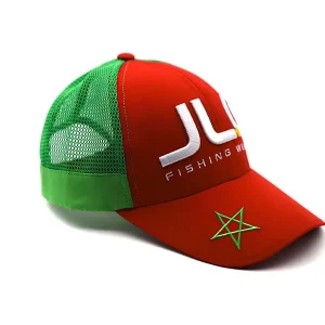 Casquette JLC Lures Maroc rouge-vert