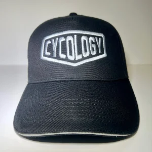 CASQUETTE COTON CYCOLOGY - LOGO GRIS