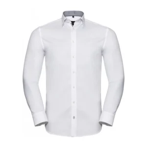Chemise Contrastée RUSSELL 964 Herringbone