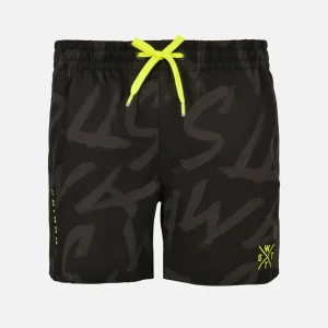 Maillot de bain Kirra Junior - Gris Foncé Brush