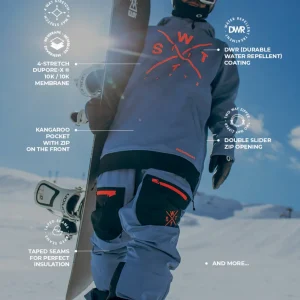 Veste Softshell Orbital - Bleu Gris