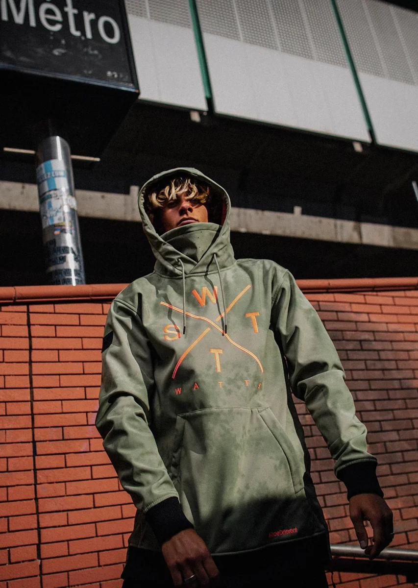 Veste Softshell Orbital - Olive Tie and Dye – Image 3