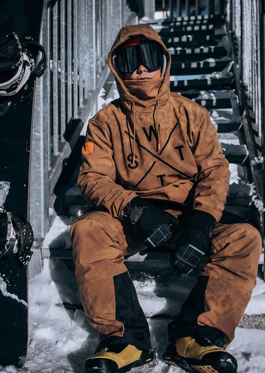 Veste Softshell Orbital - Marron Tie and Dye – Image 2