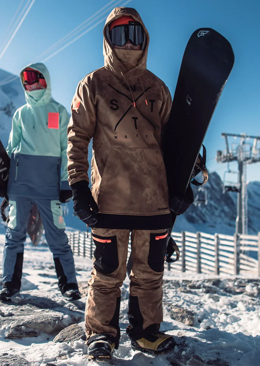 Veste Softshell Orbital - Marron Tie and Dye – Image 7