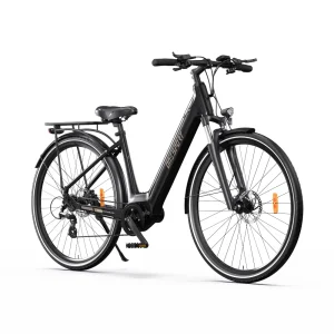Vélo électrique OneSport OT07 – Moteur central Bafang, batterie 504 Wh, autonomie 90 km, freins hydrauliques